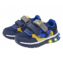 Scarpe Chicco Crillo con led luminosi, Bimbo Blu 01121081