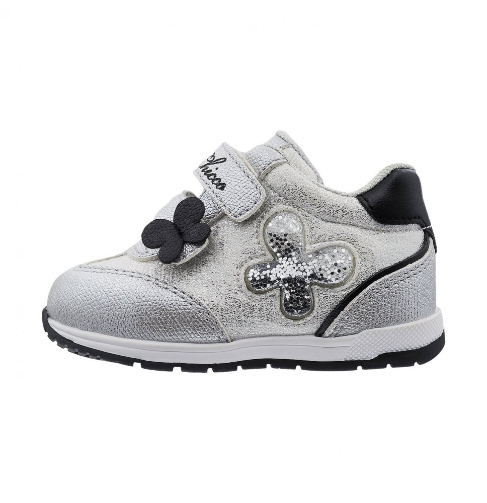 Scarpe Chicco Gianda Bimba Argento 01066056