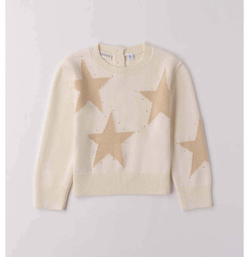 Maglione Sarabanda Bimba Beige F329