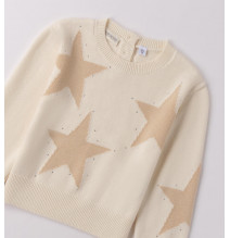 Maglione Sarabanda Bimba Beige F329