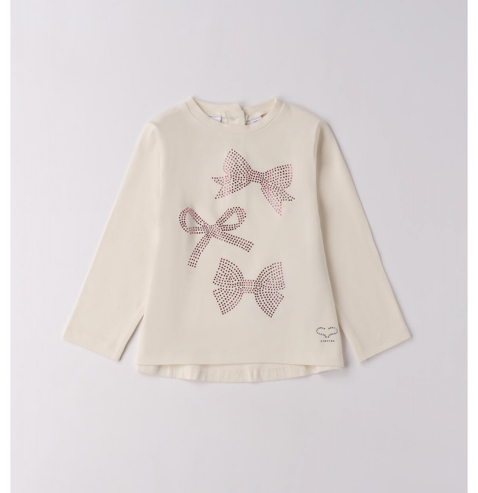 Maglietta Sarabanda Bimba Panna F316