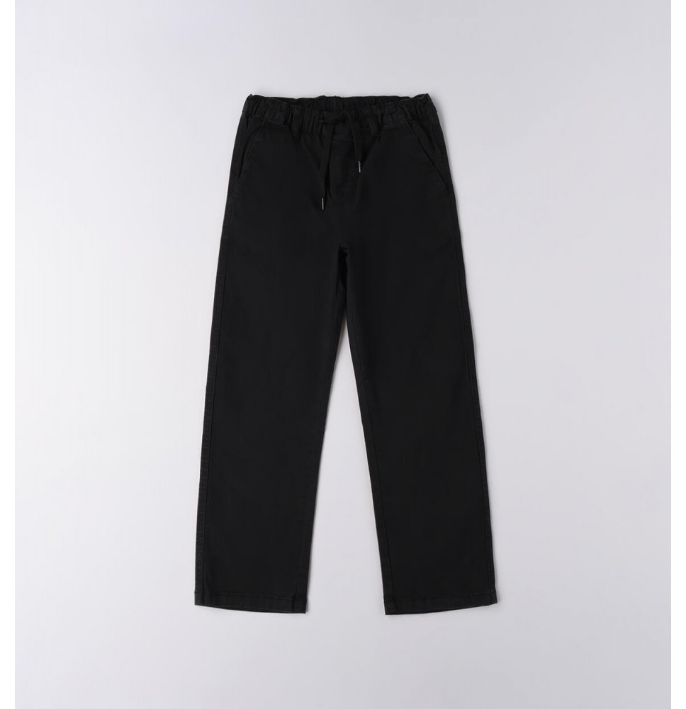 Pantalone Sarabanda Ragazzo Nero F686