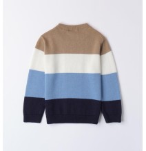 Maglione Sarabanda Blu a righe bambino A107