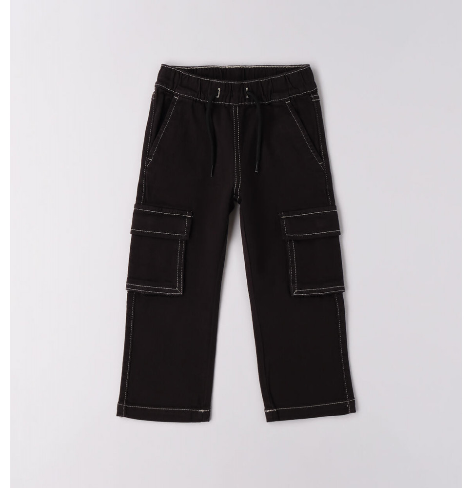 Pantaloni IDO Bimbo Neri F687 Pantaloni IDO Bimbo Neri F687