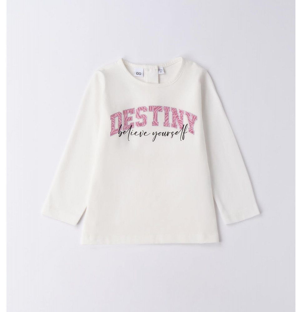 Maglietta IDO Bimba Panna F763