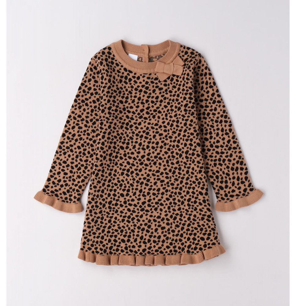 Vestito IDO Bimba Marrone F375