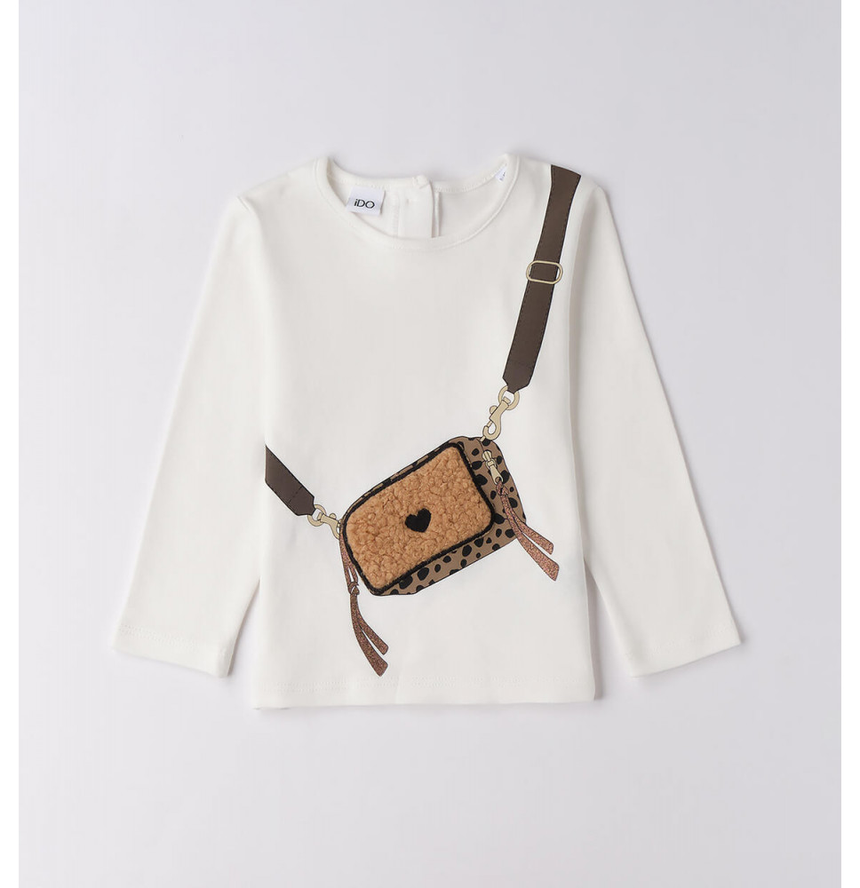 Maglietta IDO Bimba Bianca F731