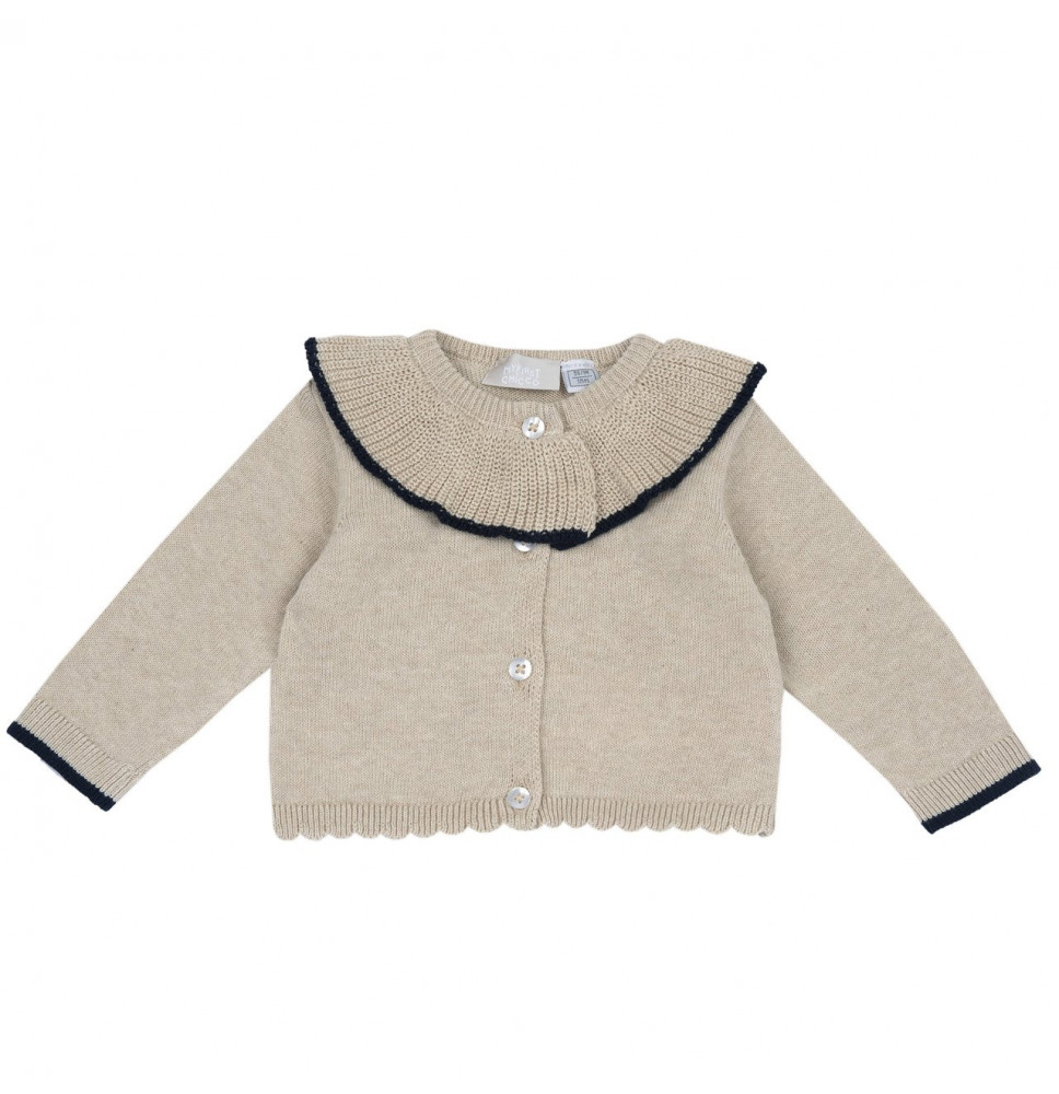 Cardigan Chicco Bimba Beige 100523