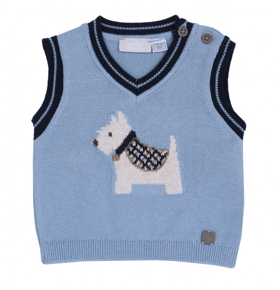 Gilet Chicco Bimbo Azzurro 100485
