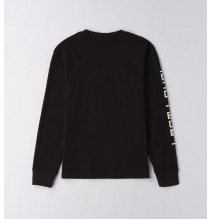 Maglietta Sarabanda Ragazzo Nera F621