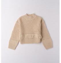 Maglione Sarabanda Ragazza Beige F507