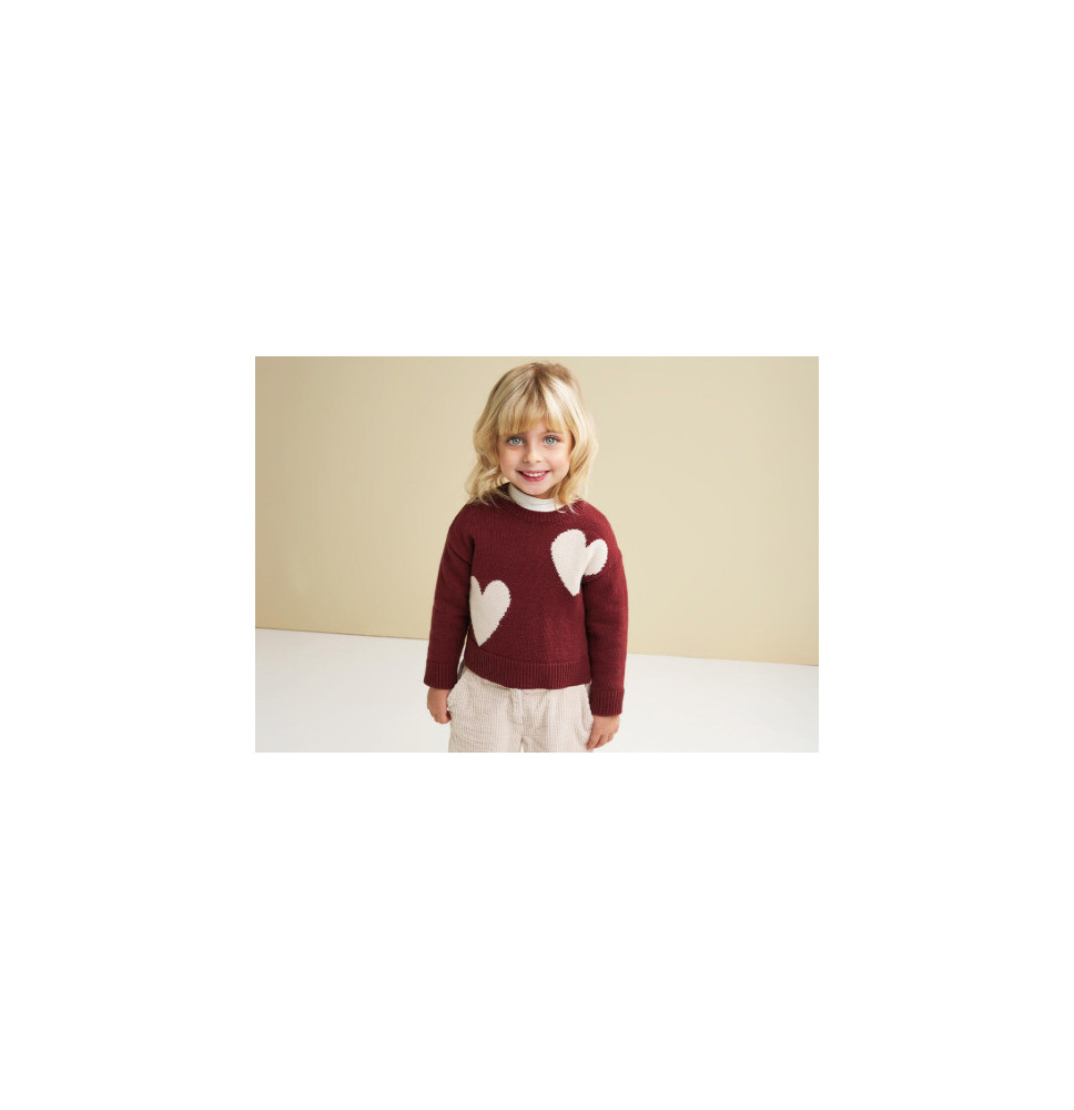 Maglione IDO Bimba Bordeaux F720 Maglione IDO Bimba Bordeaux F720