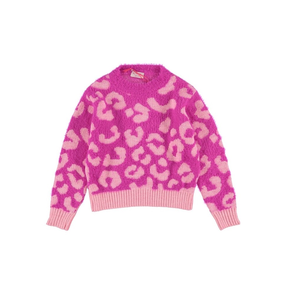 Maglione Kaos Fucsia Ragazza KS045