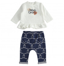 Completo Minibanda Bimba Bianco 5751